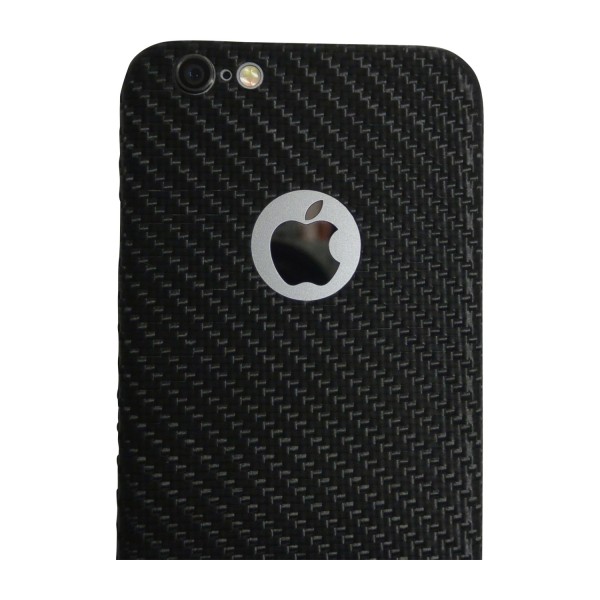 Carbon Cover iPhone 6 mit Logo Window